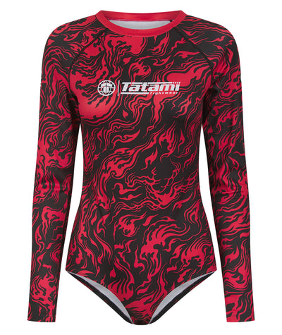 Helena Leotard - Lava Red