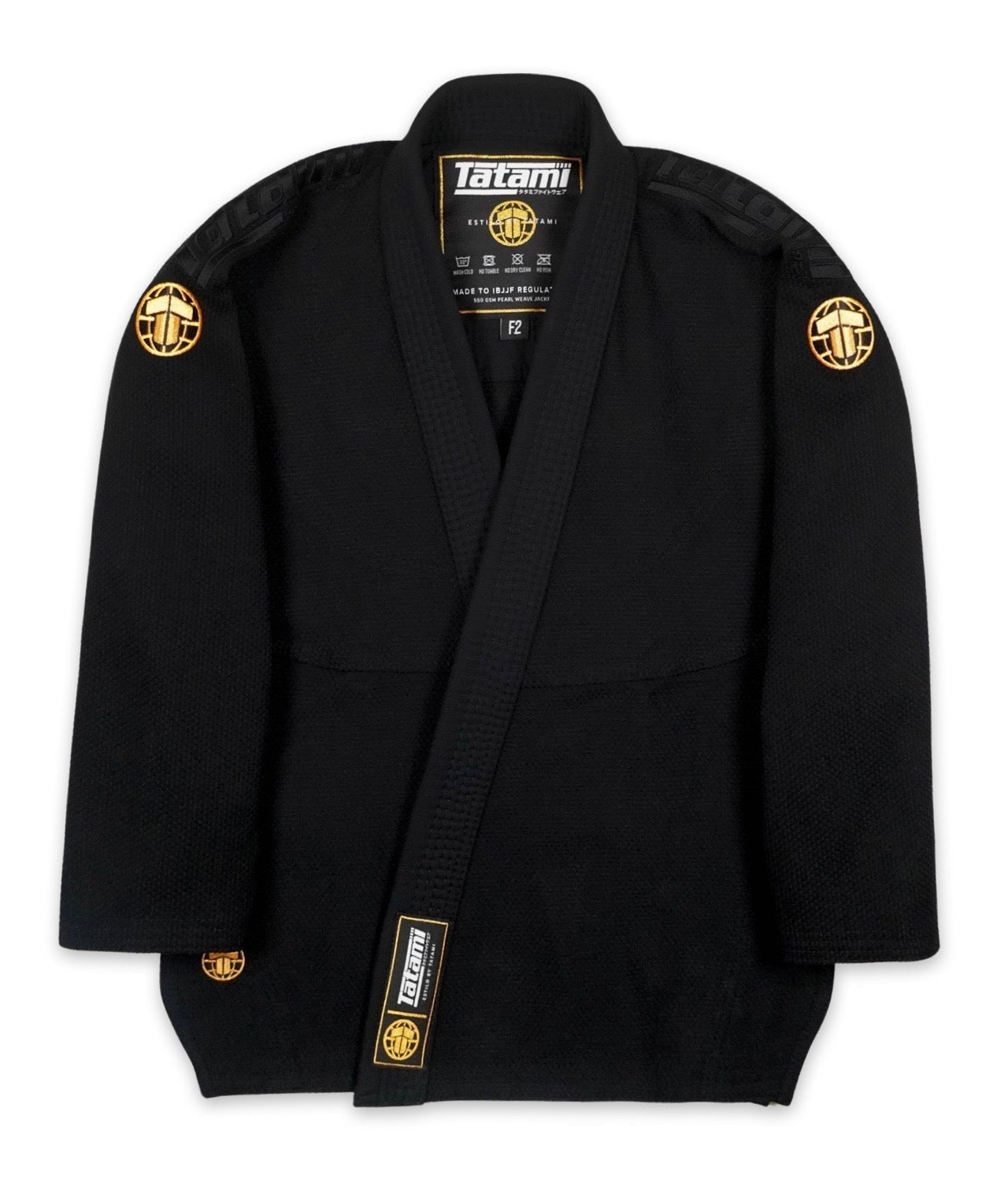 Ladies Estilo Gold Label Gi - Black – Tatami Fightwear Europe