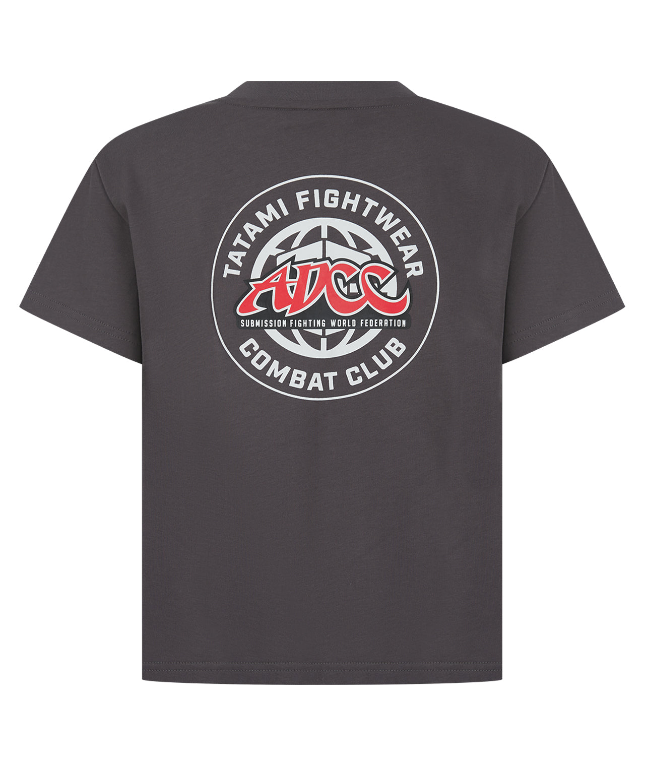Kids Tatami X ADCC Combat Club T-Shirt - Grey – Tatami Fightwear Europe
