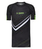 Kids Abstract Rash Guard - Black