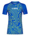 Kids Abstract Rash Guard - Blue & Yellow