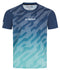 Abstract Mesh Grapple T-Shirt - Navy & Blue