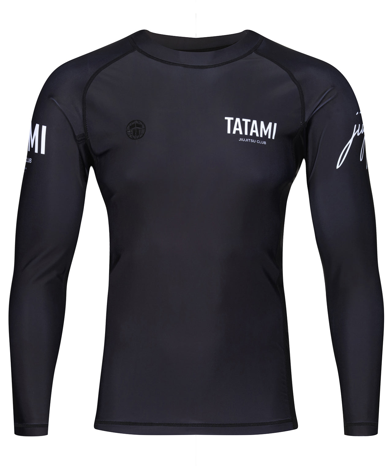 JJ Club Long Sleeve Rash Guard - Black – Tatami Fightwear Europe