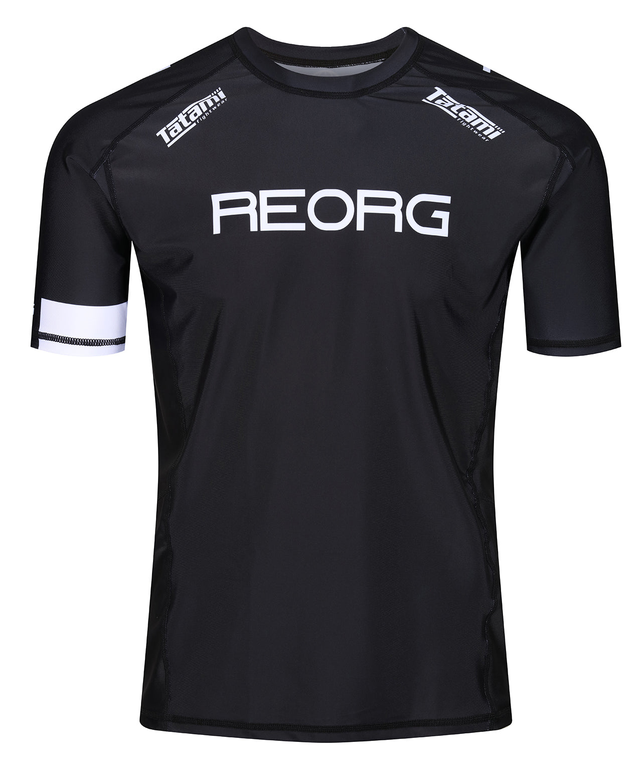 Reorg Rash Guard Blue REORG Basic Short Sleeve Rash Guard (Dad Bod) – Tatami Fightwear Europe