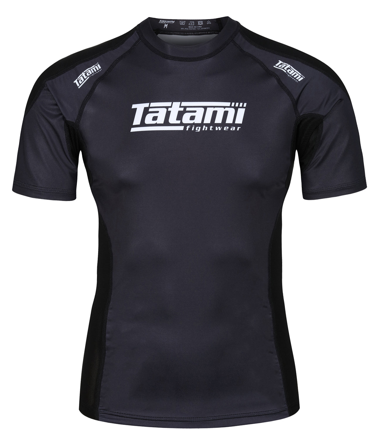 Technical Short Sleeve Rash Guard - Black – Tatami Fightwear Europe
